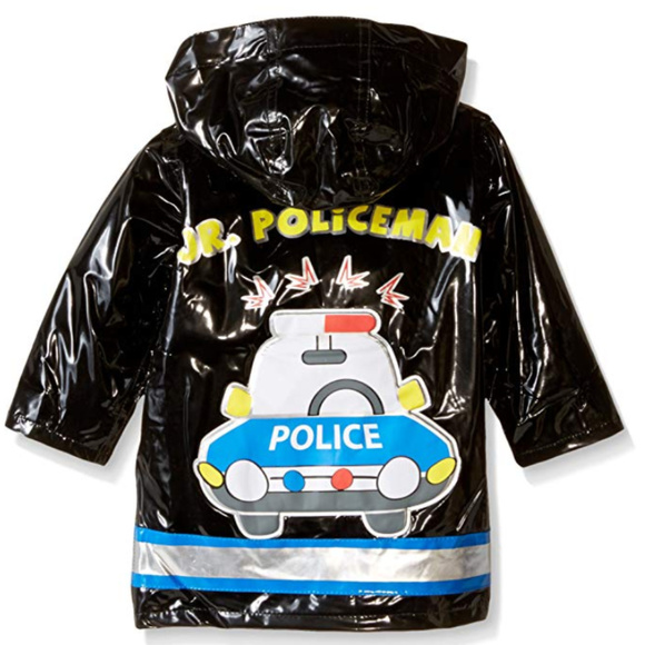 New Baby Boy 12 Months Policeman Raincoat Jacket - Picture 2 of 3